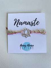 Honey Mama Designs-Corded Charm Bracelets