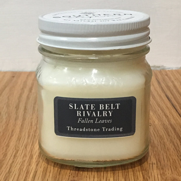 Slate Belt Rivalry Mason Jar Candle