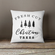 Fresh Cut Trees- Christmas Pillow Cover